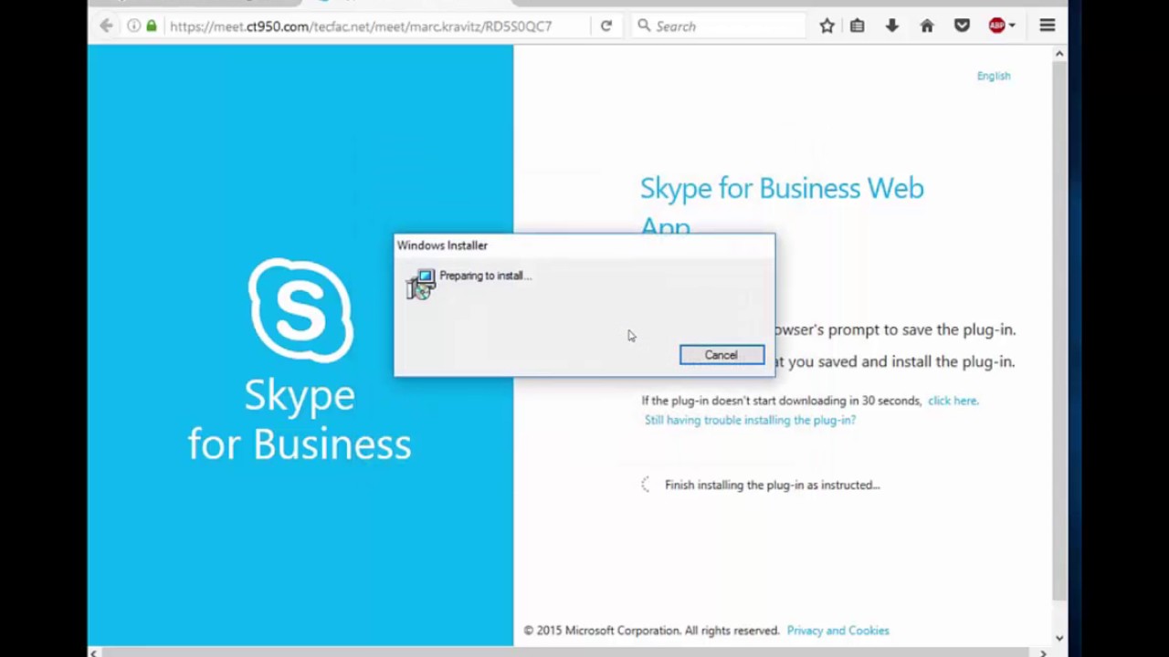 skype for business external contacts not working
